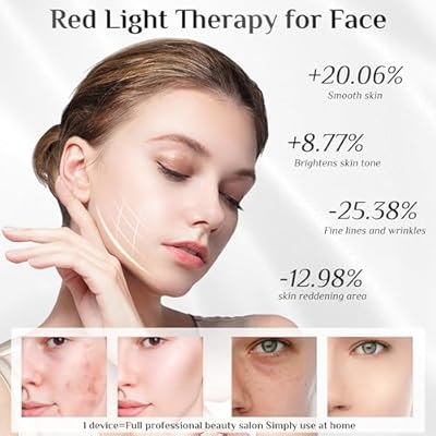Red Light Therapy Mask, LED Therapy Light, 7 Color Light Therapy Mask Beauty Photon Skin Phototherapy Machine with Spray Function