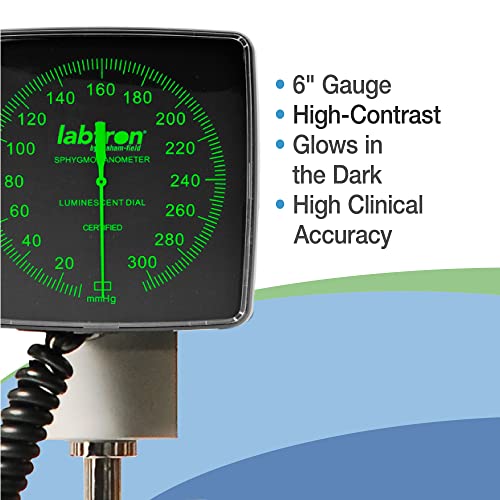 Image of Graham-Field Mobile Blood Pressure Monitor with Rolling Stand, Adult Large BP Cuff, Height-Adjustable