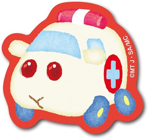 Amazon Pui Pui モルカー イラストステッカー 救急モルカー 赤 ミニ キャラクターステッカー アニメ モルモット 車 人気 話題 Mol008 Gs 公式グッズ シール ステッカー 文房具 オフィス用品 Amazon Pui Pui モルカー イラストステッカー 救急モルカー 赤 ミニ キャラクターステッカー アニメ モルモット 車 人気 話題 Mol008 Gs 公式グッズ シール ステッカー 文房具 オフィス用品