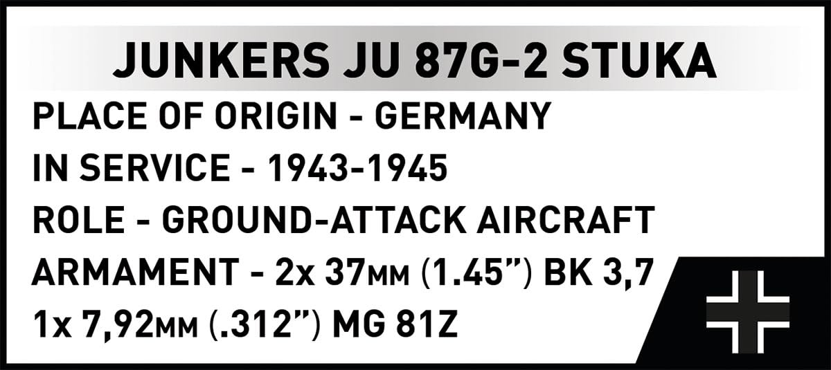 Junkers JU 87 G-2 STUKA