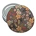 French Garden Flowers Round Rubber Non-Slip Jar Gripper Lid Opener