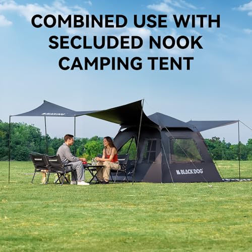 BLACKDOG Blackout Tienda de Camping, Carpa Instantánea Cabaña 60s Configuración Fácil miniatura 5