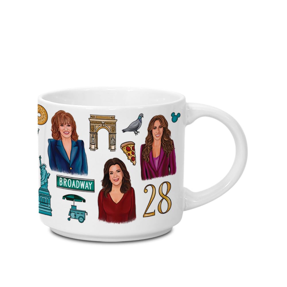 ABC The View Season 28 Mug, Coffee Mug with The View Cast, 14 oz Ceramic Cup  for Coffee, Tea - Officially Licensed : Amazon.ca: Home