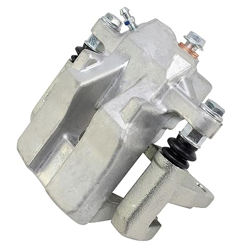 Image of Detroit Axle - Rear Left Brake Caliper with Bracket Replacement for 2012 2013 2014 2015 2016 2017 2018 Toyota RAV4