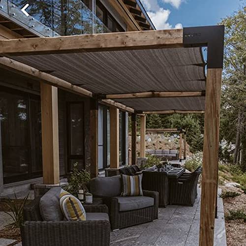 Image of winemana 70% Black Shade Cloth, 20 x 30 FT Durable Mesh Tarp with Grommets, Resistant Garden Sun Shade Netting with Taped Edge for Plant Cover, Greenhouse, Patio, Tomatoes, Chicken Coop, Barn Kennel