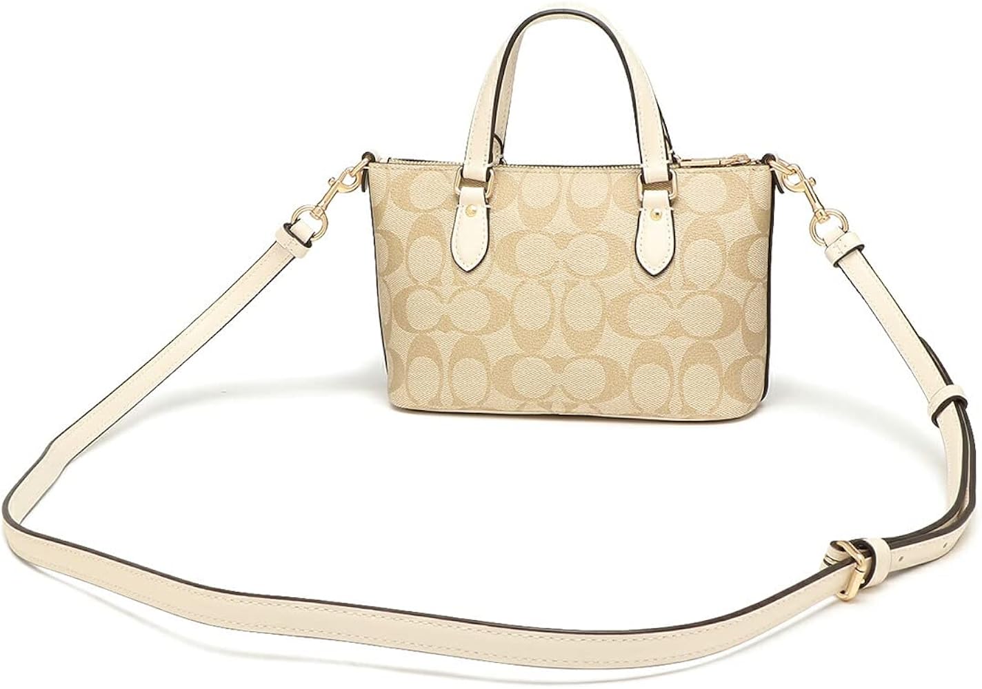 コーチ ショルダーバッグ メッセンジャーバッグ シグネチャー ベージュ PVC Amazon | [コーチ] アウトレット ショルダーバッグ シグネチャー