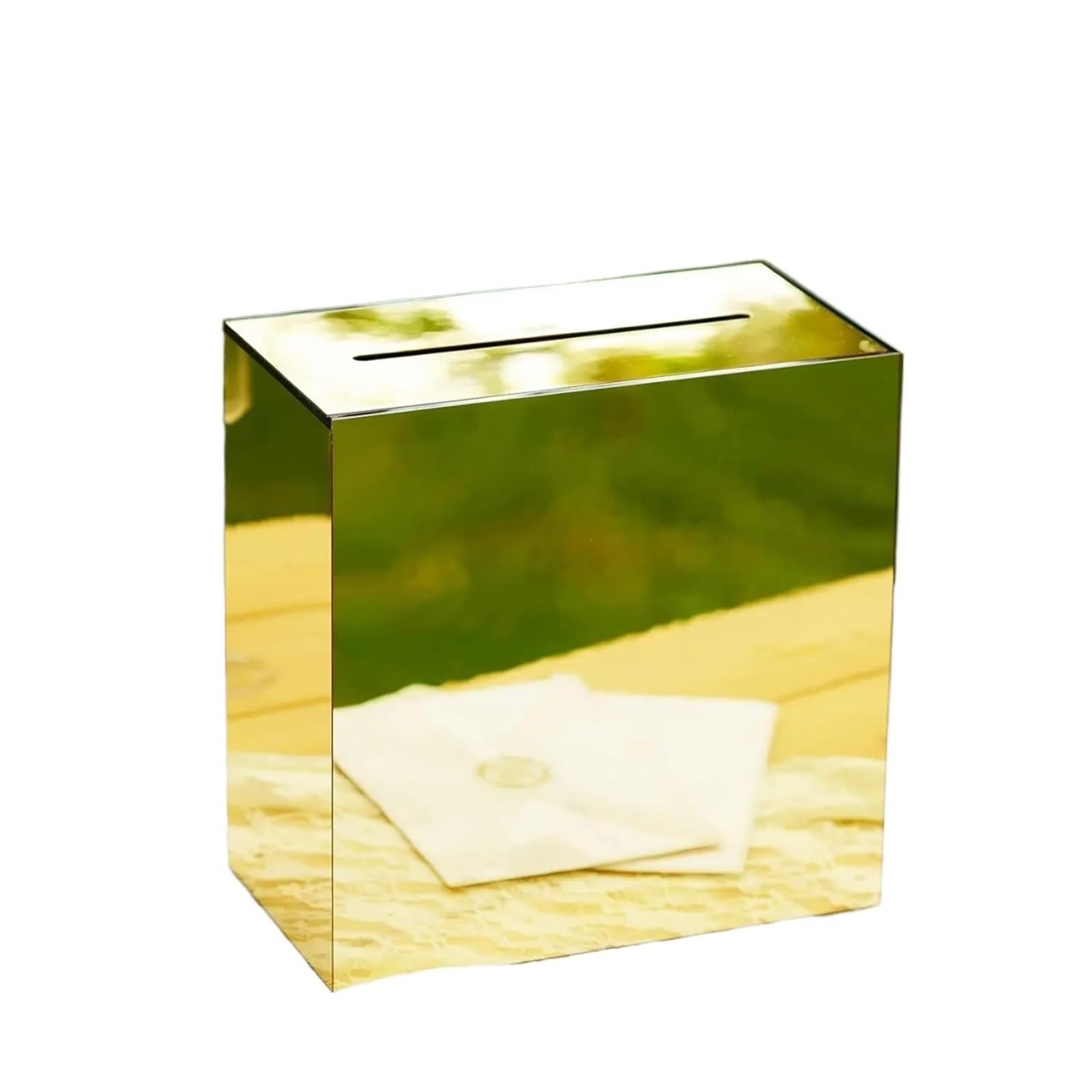 KHASCBNF Wedding Card Box Card Box - Wedding For Reception, Birthday, Party, Money, Wishing Well, Graduation, Elegant Large
