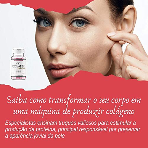 Colágeno Hidrolisado Natural OctaGen 60 Cápsulas