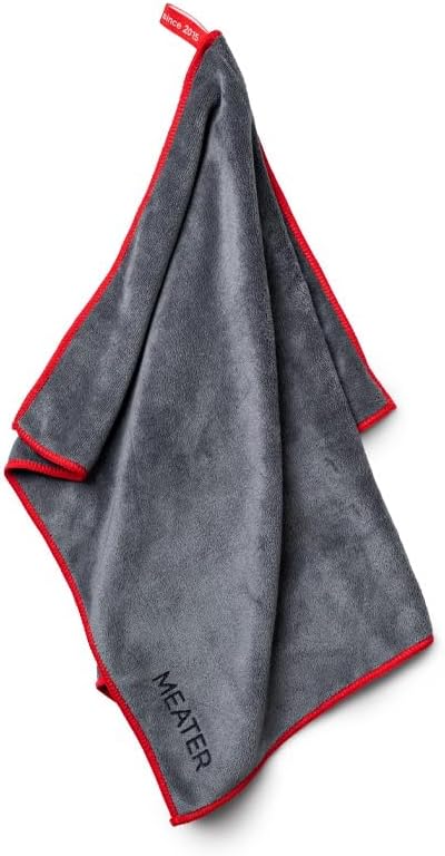 MEATER Microfiber Kitchen and BBQ Towel: Reusable, Absorbent, Durable, and Soft | Perfect for Cooking, Grilling, and Cleaning | 23.5" x 15.6" (Pack of 2)