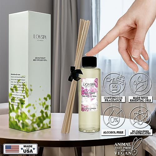 Pink Peony Reed Diffuser Refill 4 oz Bundle miniatura 7
