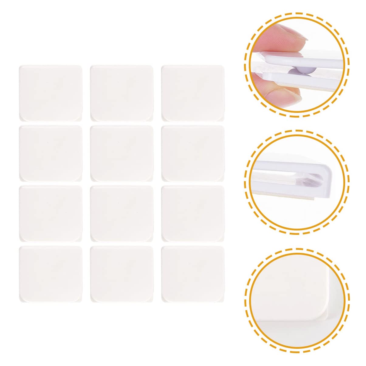 Baluue Sets Vorhang Clips Vorhang Starke Klebstoff Schnelle Installation rutschfeste Für Badezimmer Pcs