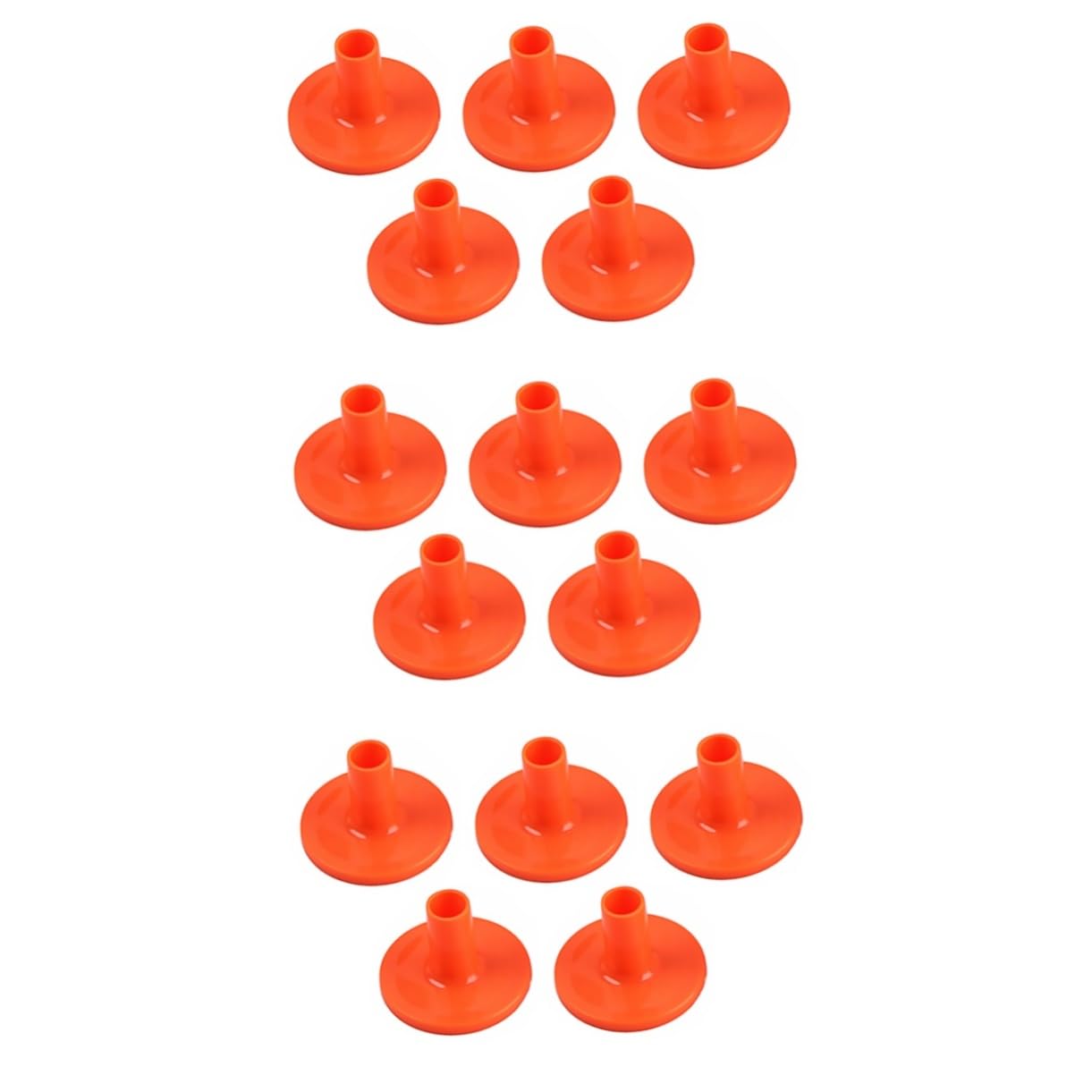 SUPVOX 2sets Drum Stand Feet Drum Set Cymbals Accessoires Plastic Cymbal Sleeves Performance Enhancer 5pcs*2