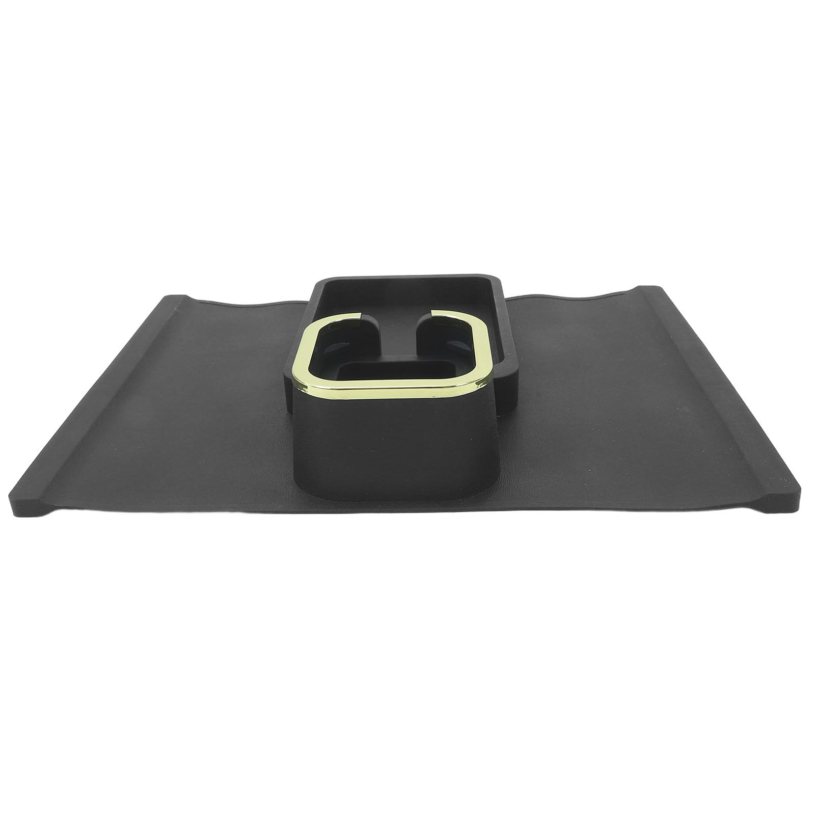 ULTECHNOVO Nero Vassoio Portabicchieri in Silicone da Divano Antiscivolo