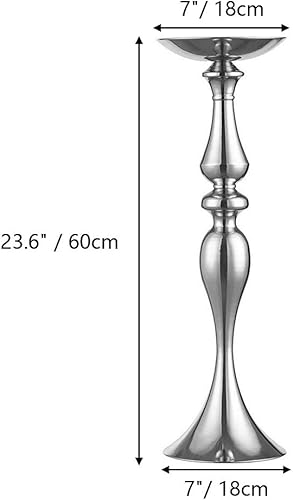 Miniatura 10 de Nuptio Jarrones para centros de mesa de oro jarrones de mesa de boda para mesas versátiles arreglos de flores de metal para bodas, fiestas y cenas,