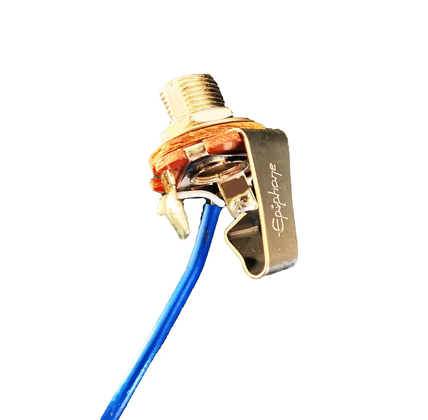 Electric Guitar Wiring Harness Kit–2Volume 2Tone Pots+3 Way Toggle Switch+1 Input Jack,Prewired Circuit for EPI,SG,Les Paul,dot Style Guitars