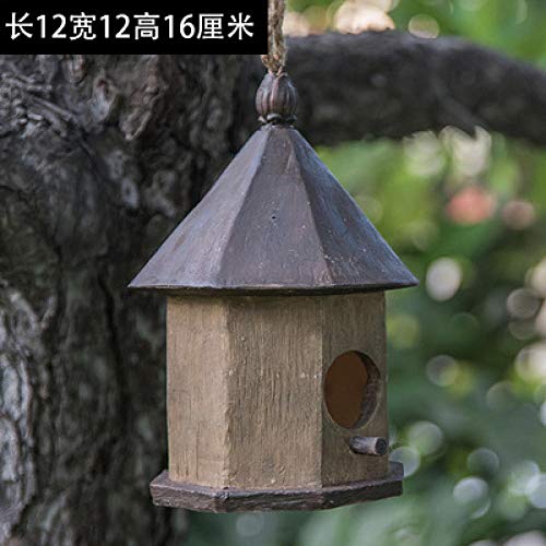 Statue nid d'oiseau résine抗 UV et intempéries pour décoration