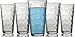Circleware Parade Drinking Glasses, Set of 4, 17 oz., Clear