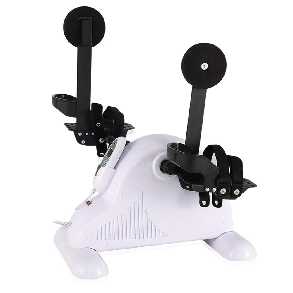 ERoomQ Fitness Equipment Motorized Electric Mini Exercise Bike Pedal Exerciser Fitness Equipment for Seniors Portable Fitness Cycle for Arm Leg