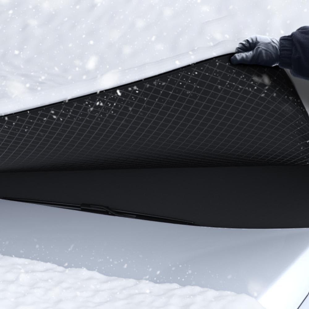 Auto Voorruit Afdekking voor Peugeot RCZ, Autovoorruitafdekking Winter Zwaar Belastbare Voorruitafdekkingen Auto Voorruitbeschermer Afdekzeil Accessoires,S