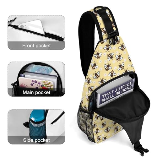Summer Large Capacity Sling Bag Cross Chest Bag Travel Hiking Crossbody Bag Daypack for Women Men4