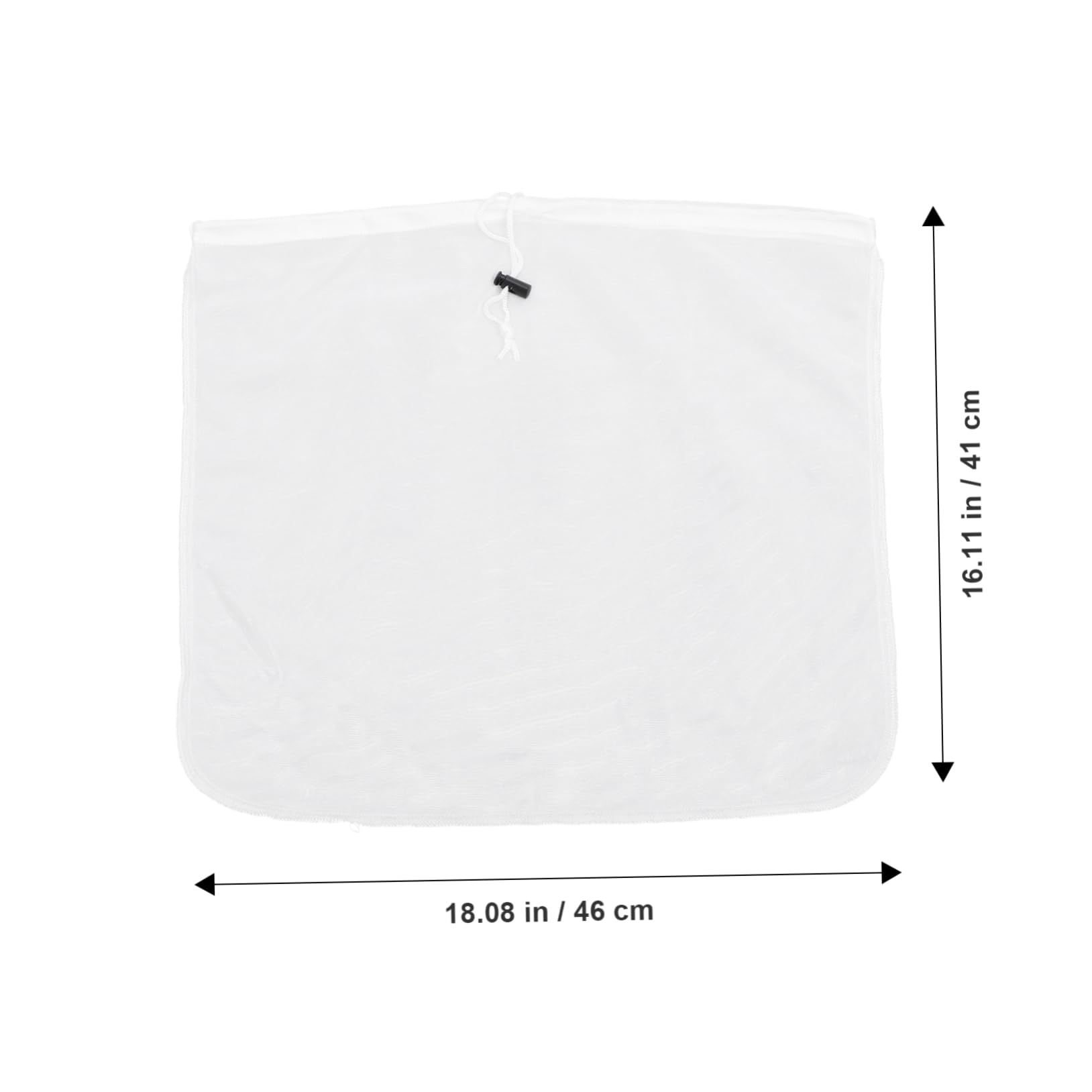 Unomor Mesh Straining Brew Bags for Juice Beer and Wine Drawstring Filter Bags for Home Brewing and Kitchen Supplies