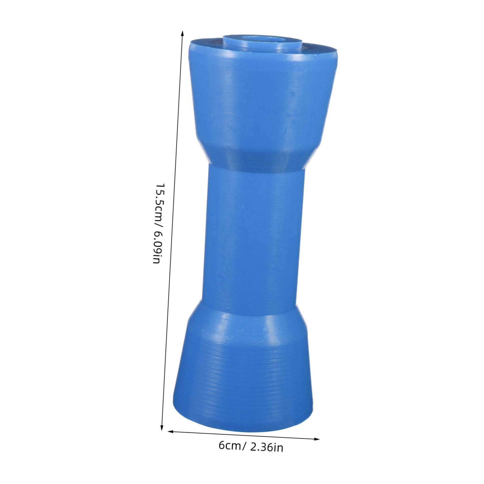PRETYZOOM Rubber Keel Rollers for Boat Marine Pulley Accessories Boat Trailer Roller Brackets Yacht Trailer Accessories