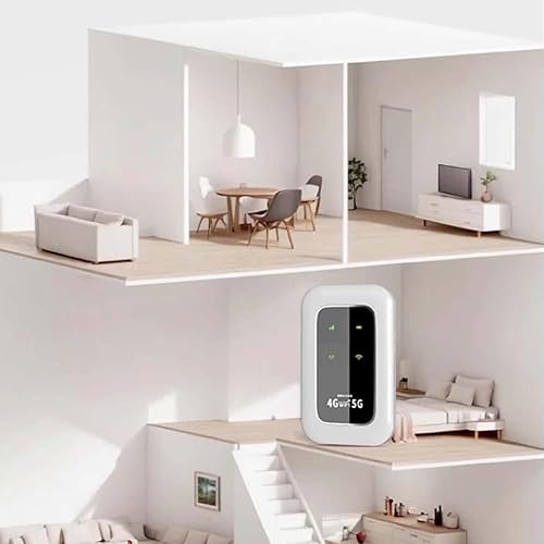 Miniatura 4 de Convergek RemarkdoFulfilexces WiFi portátil para todas las redes, enrutadores inalámbricos, punto de acceso de red móvil, encendido y uso, router de