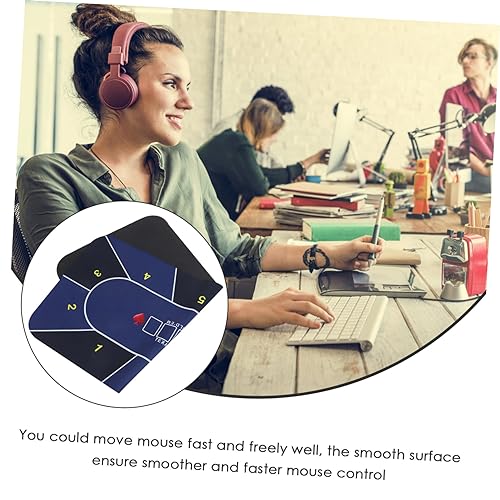 Tapis de table antidérapant et élégant pour optimiser l'espace de votre bureau de gaming