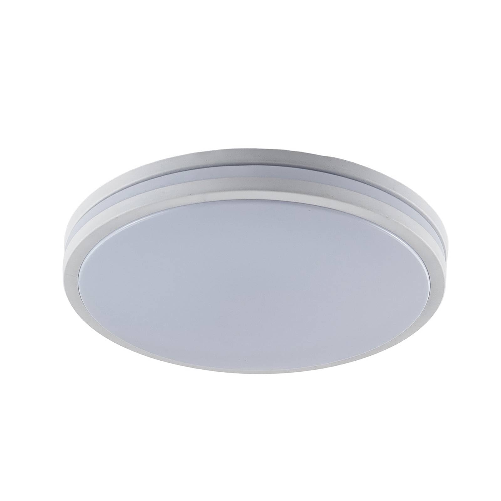 Lindby LED Ceiling Light Arnim dimmable (Modern) in White for e.g. Bathroom (1 Light Source,) from Ceiling lamp,