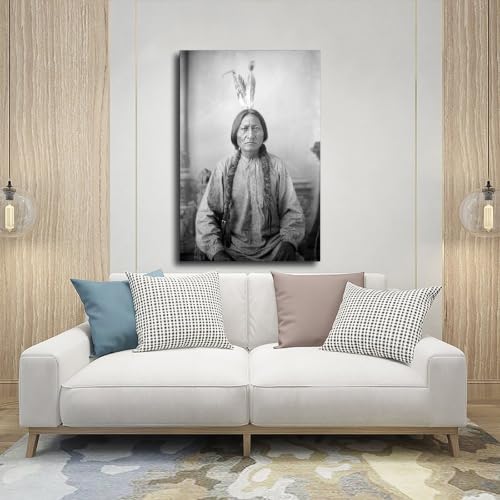 Toile de taureau assis pour transformer un mur de bureau vide - 5