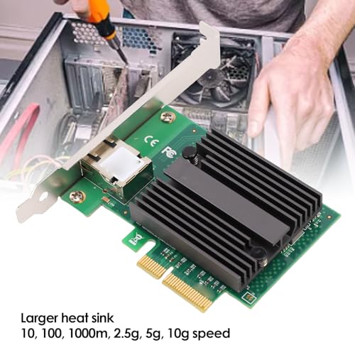 Tarjeta adaptadora de red Ethernet PCIex4 10G con interfaz confiable para servidor de datos 2