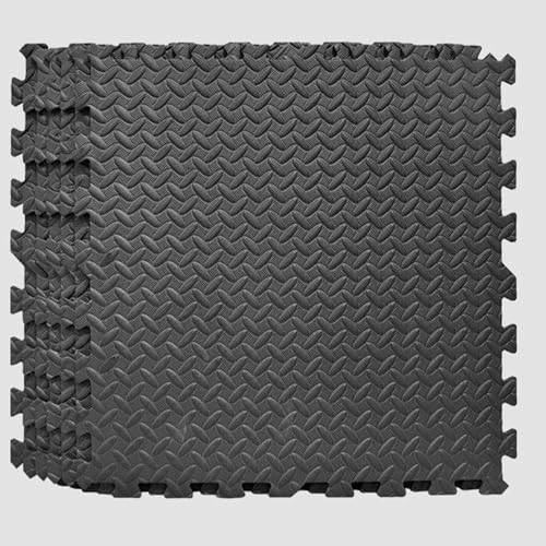 Puzzle Exercise Mat, Alfombrillas de Piso de Espuma EVA entrelazadas para Protección, Alfombrilla de Espuma para Hogar y Gimnasio o Área de Juego Infantil (24 piezas, 20x20 in) miniatura 4