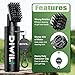 DIWILI Pro Golf Club Brush Cleaner with Retainer Clip and 5 Oz Press Water Bottle - Essential Golf Accessories for Men - Best Golf Gifts - Heavy Duty Golf Club Cleaner with Nylon Bristles