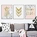 Produktbild bdrsjdsb Nordic Poster Ananas Flamingo Wandkunst Leinwand Ungerahmt Malerei Home Picture Decor 4# 20 cm x 30 cm