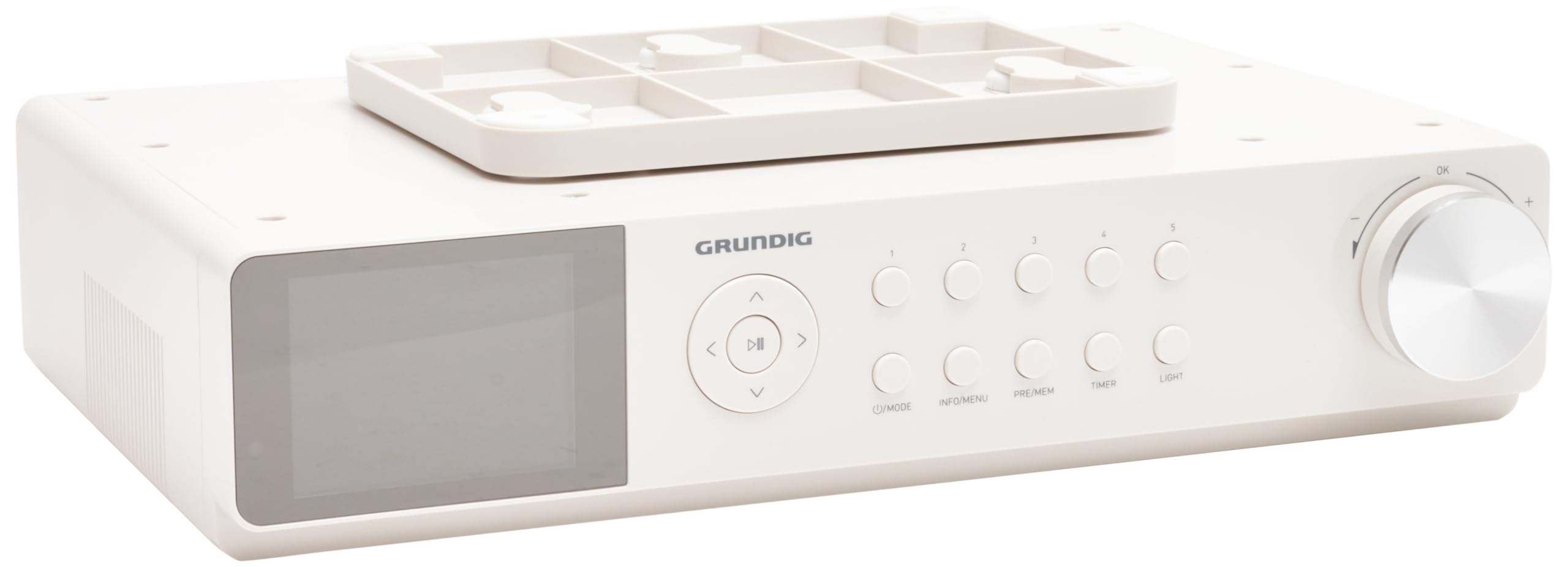 Grundig DKR 2000 BT Lugar de Trabajo Digital Blanco