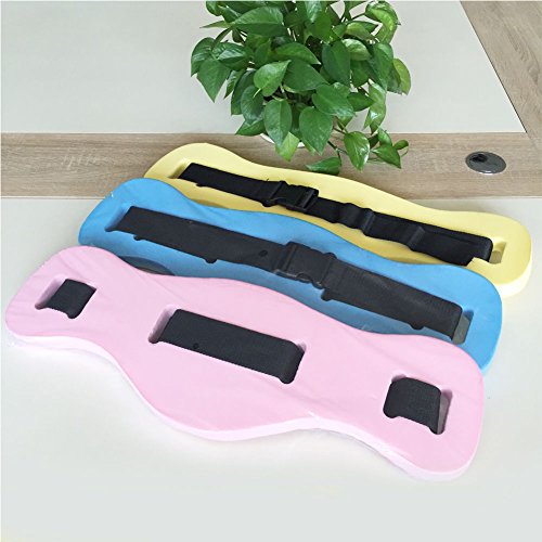 Swim Floating Belt - Water Aerobics Exercise Belt - Aqua Fitness Foam Flotation Aid - Swim Training Equipment For Low Impact Swimming Pool Workouts & Physical Therapy (Pink) #TOP3