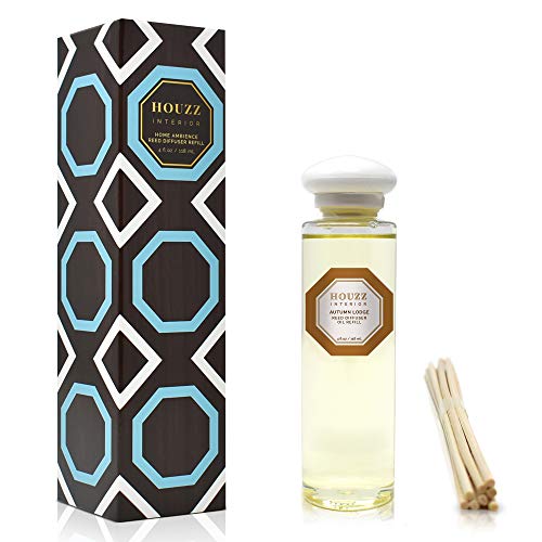 HOUZZ Interior Autumn Lodge Diffuser Refill Oil and Reed Sticks – A Woodsy