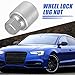 X AUTOHAUX S Type S Wheel Lock Lug Nut Anti Theft Lug Nut Screw Removal Socket Key Wheel Lock Key for Audi A4L A5 A6L Q2L Q3 Q5 Q7 A8