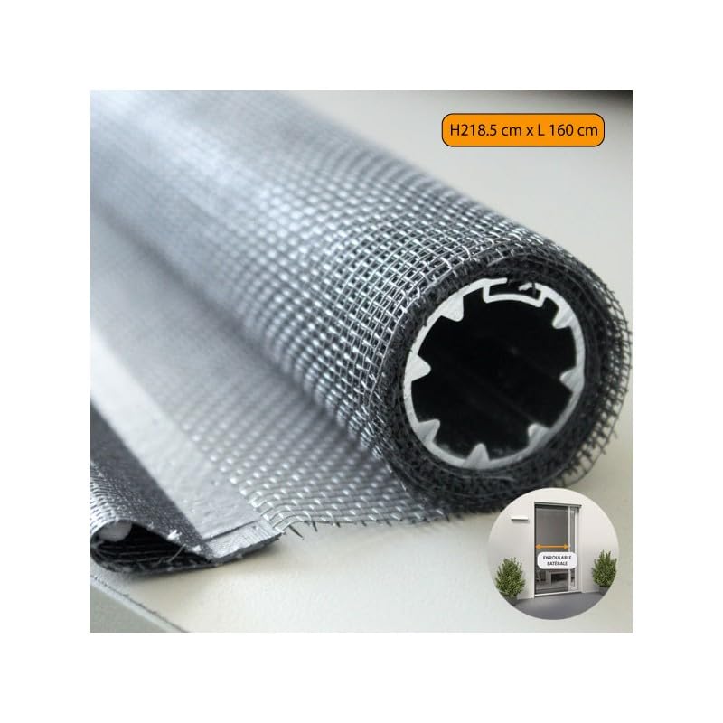 Kit de remplacement toile moustiquaire enroulable latérale alu