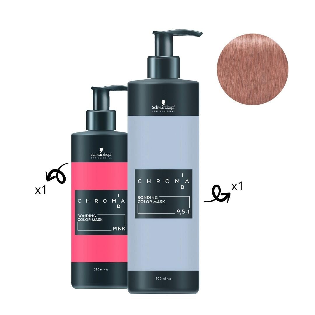 Schwarzkopf Professional Chroma ID Maska do włosów koloryzująca 9,5-1 Lodowa 250ml