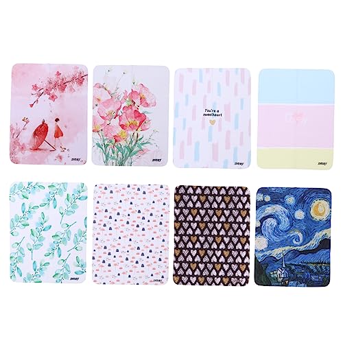 OATIPHO 8個眼鏡拭き クロス レンズクリーニングクロス スマホ画面用 アソ