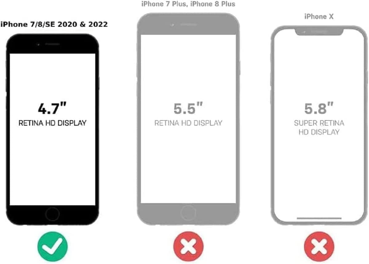 OtterBox + Pop Symmetry Series Case for iPhone SE (3rd & 2nd gen) & iPhone 8/7 (Only - Not Plus) - Non-Retail Packaging - Berry Flow
