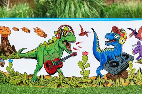Bestway Fill 'N Fun Planschbecken Dinosaurier, Ø 244 x 46 cm
