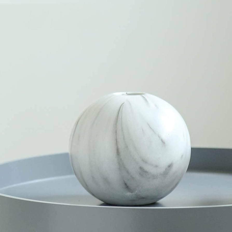 工芸品 Flower base marble color 工芸品 Flower base marble color Radicaln Marble Flower Vase