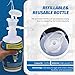Frifreego Portable Eye Wash Station with Eyewash Bottles, Emergency Wall Mount Eyewash Station, Self-contained Eye Wash Kit with Mirror&16.09oz Bottles, Emergency Eye Wash Unit, NO Eyewash Solution
