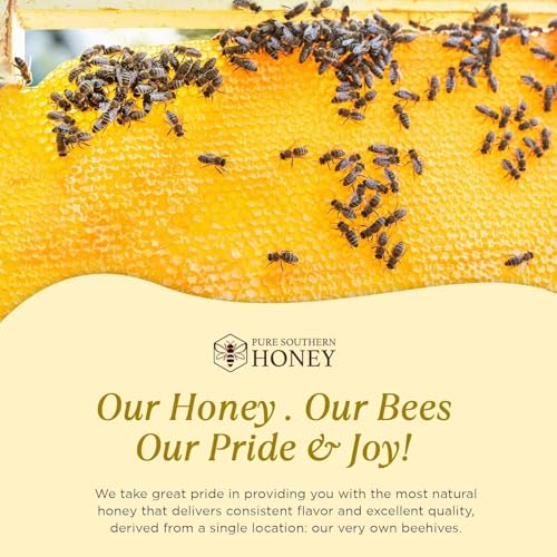 100% Raw & Unfiltered Wildflower Honey - American Made by Pure Southern Honey - Image 6