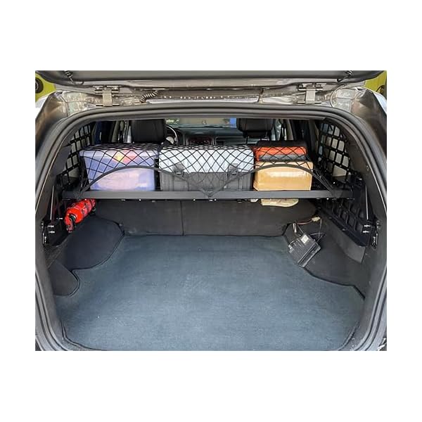 for Jeep Grand Cherokee WJ 1999-2004 Modular Storage Panel Shelf Modification Molle Panel Rear Trunk Debris Rack Aluminum Alloy Interior Car Accessories 1 Set - Image 3