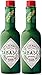 Tabasco Green Pepper Sauce, 5-ounce Bottle - Pack of 2