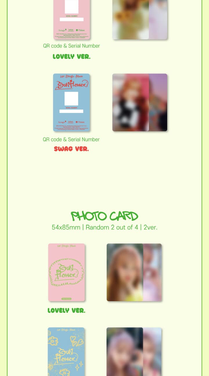 Amazon.com: WEKI MEKI Choi YooJung Sunflower 1st Single Album
