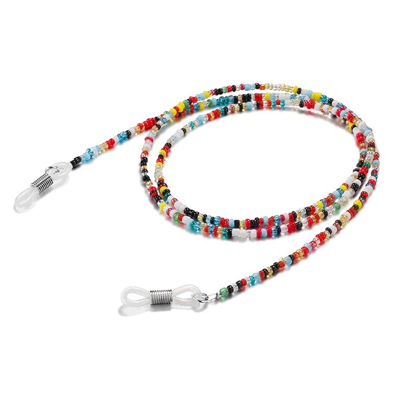 Lunettes de lecture avec sangle en perle colorée anti-perte fiable